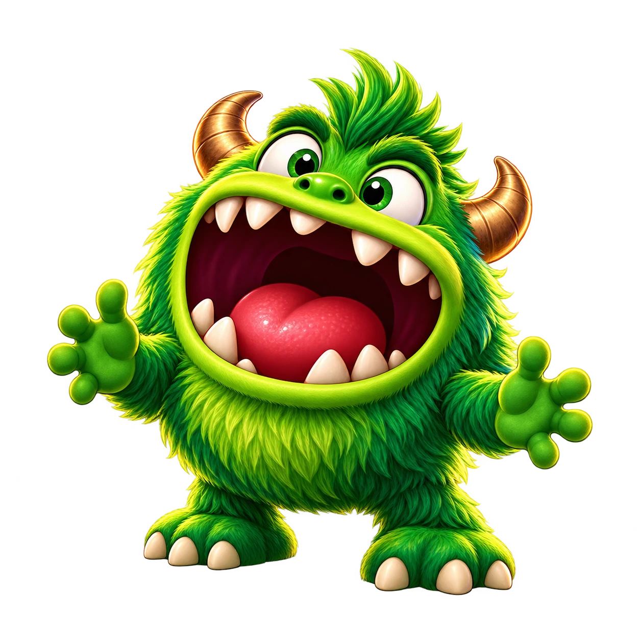Green Extra Spin Chomper