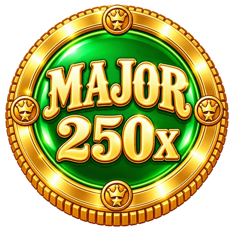 MAJOR 250x prize coin
