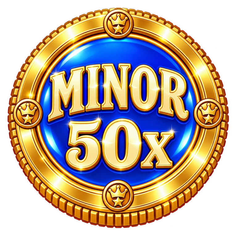 MINOR 50x prize coin